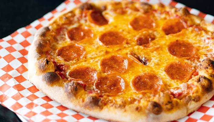 Food menu pepperoni pizza lovers served Drunken Elephant Pizza & Brews restaurant, pizzeria and bar in Temecula, CA Food menu pepperoni pizza lovers served Drunken Elephant Pizza & Brews restaurant, pizzeria and bar in Temecula, CA
